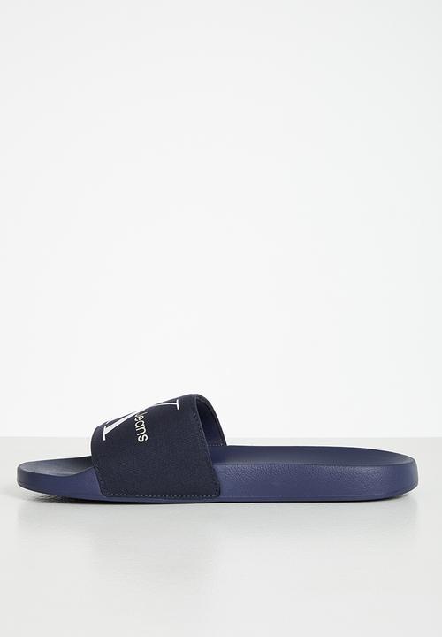 Calvin Klein - Slide monogram - evening blue