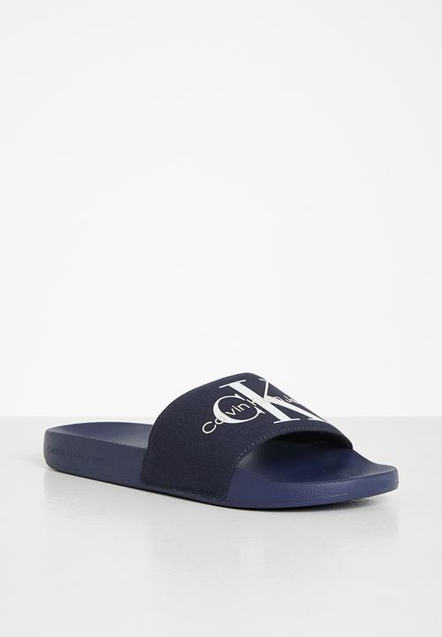Calvin Klein - Slide monogram - evening blue
