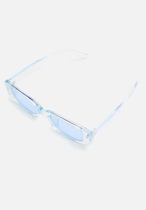 Superbalist - Lia rectangle sunglasses - blue