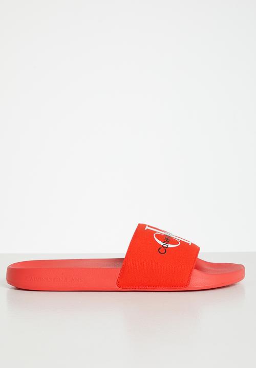 Calvin Klein - Slide monogram - strawberry field