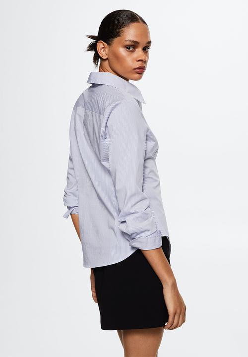 MANGO - Shirt sofia - medium blue
