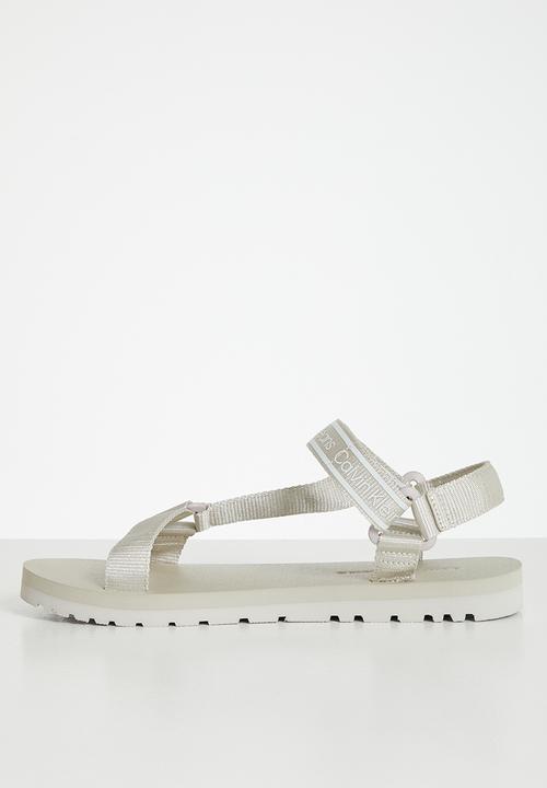 Calvin Klein - Prefresato sandal - eggshell