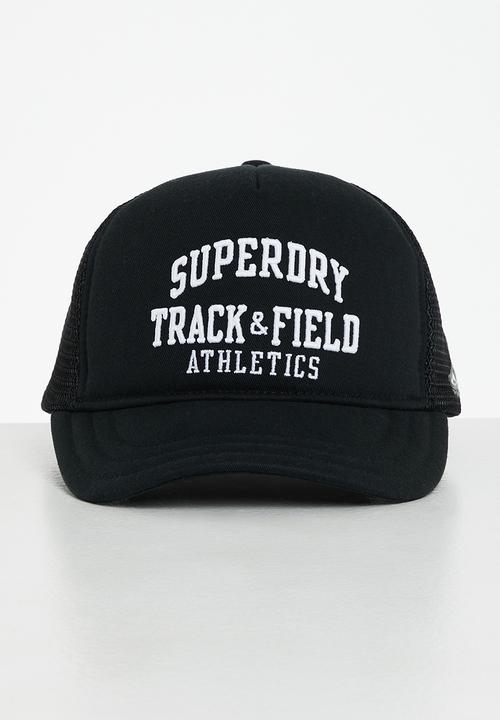 Superdry. - Classic trucker cap - black