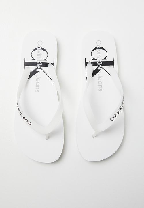 Calvin Klein - Beach sandal monogram tpu - bright white