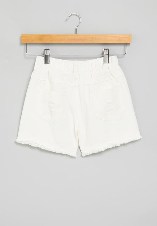 Pop Candy - Girls shorts - white