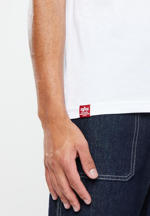 Alpha Industries - Twin pack t in box - navy & white
