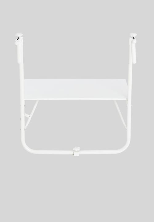H&S - Balcony table - matt white