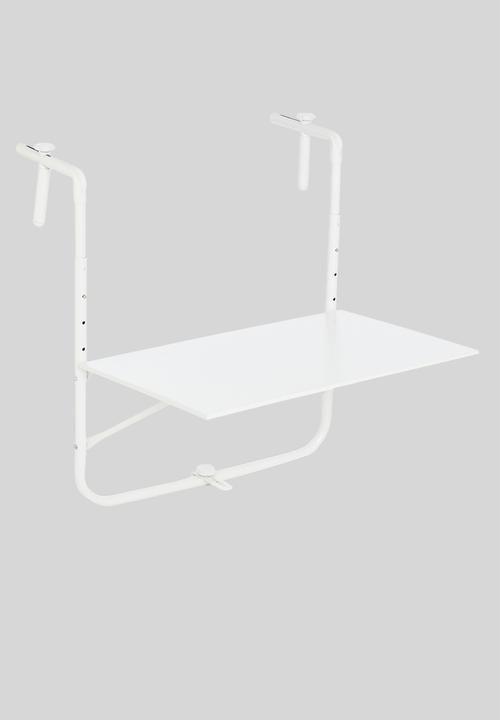 H&S - Balcony table - matt white
