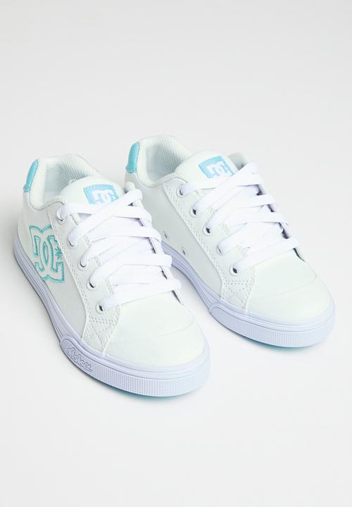 DC - Chelsea sneaker - white / mint julip