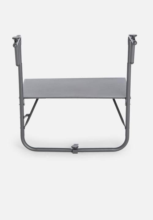 H&S - Balcony table - matt dark grey