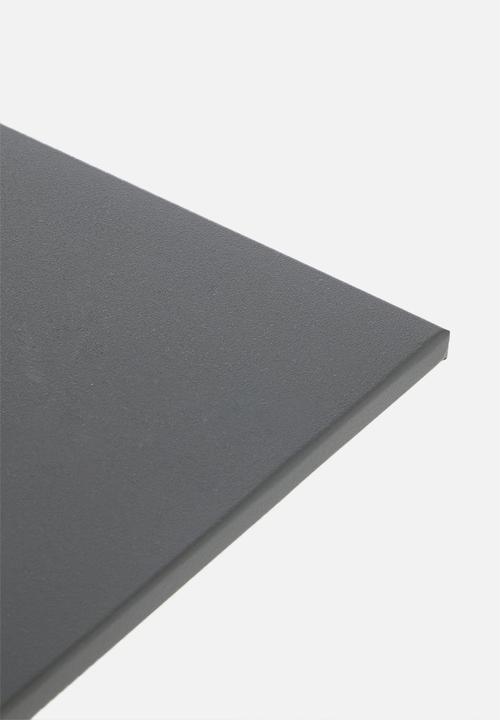 H&S - Balcony table - matt dark grey