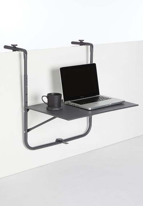 H&S - Balcony table - matt dark grey