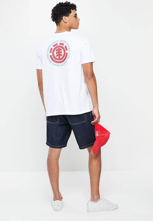 Element - Seal bp short sleeve - optic white