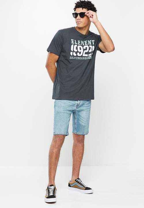 Element - Era 92 short sleeve - flint black