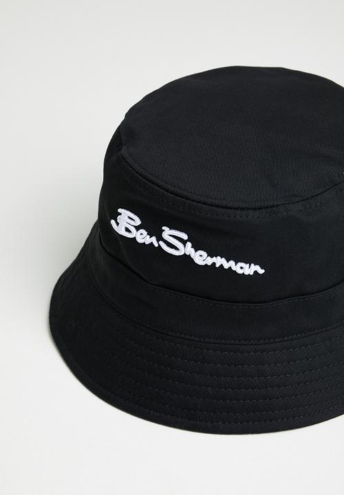 Ben Sherman - Deepy bucket hat - black
