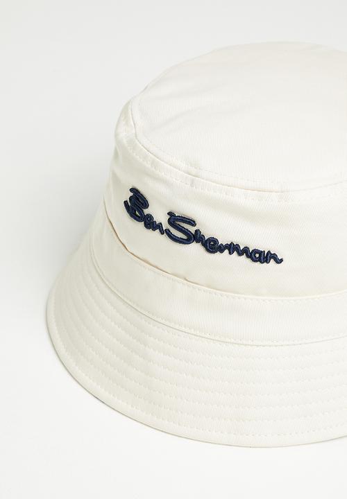 Ben Sherman - Deepy bucket hat - off white