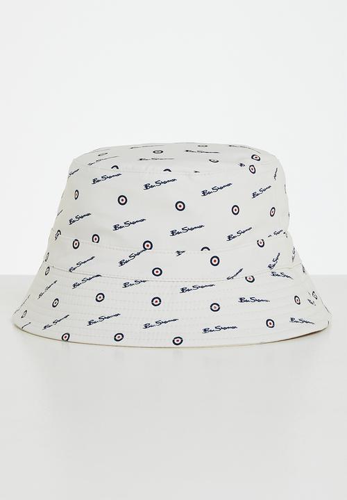 Ben Sherman - Deepy bucket hat - off white
