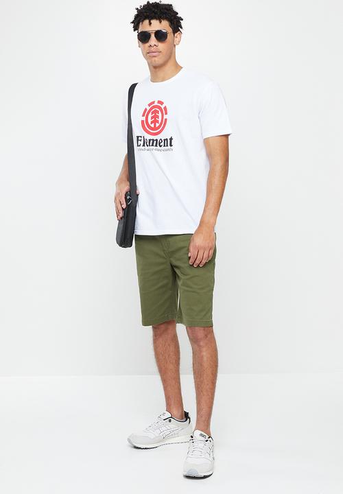 Element - Vertical short sleeve - optic white