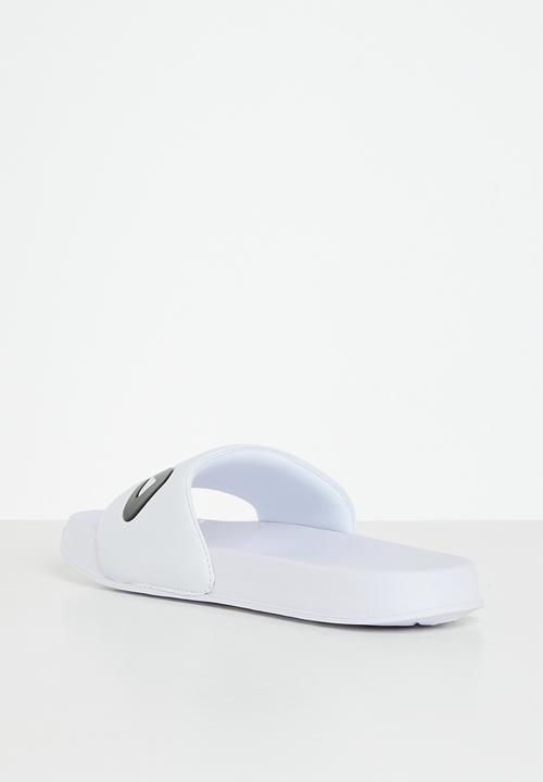 FILA - Hillside slide  - white / chinese red / peacoat