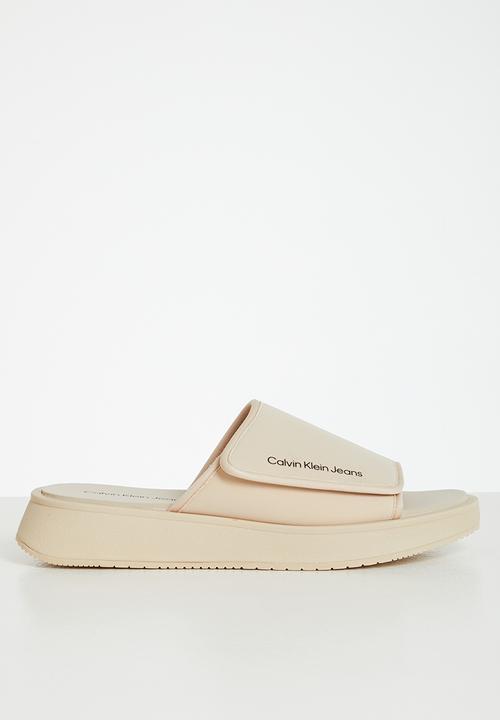 Calvin Klein - One-strap sandal - tuscan beige