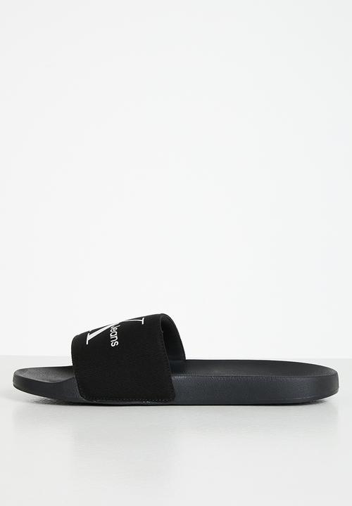 Calvin Klein - Slide monogram co - black