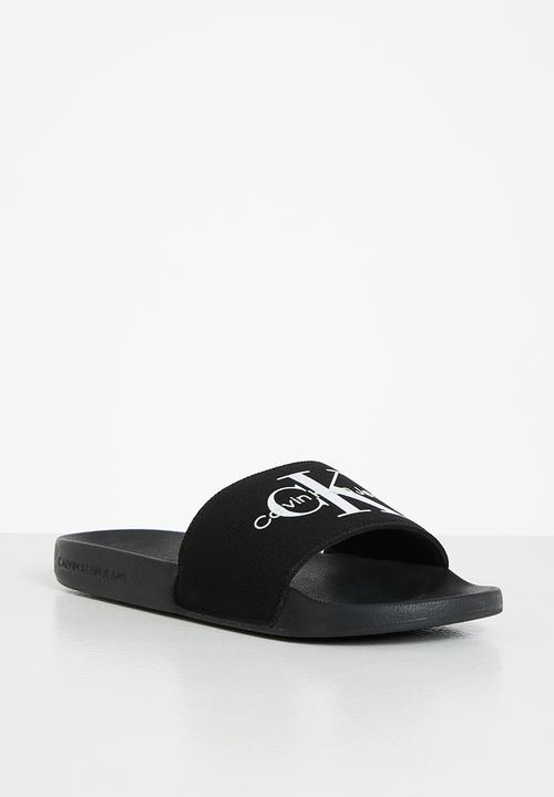 Calvin Klein - Slide monogram co - black
