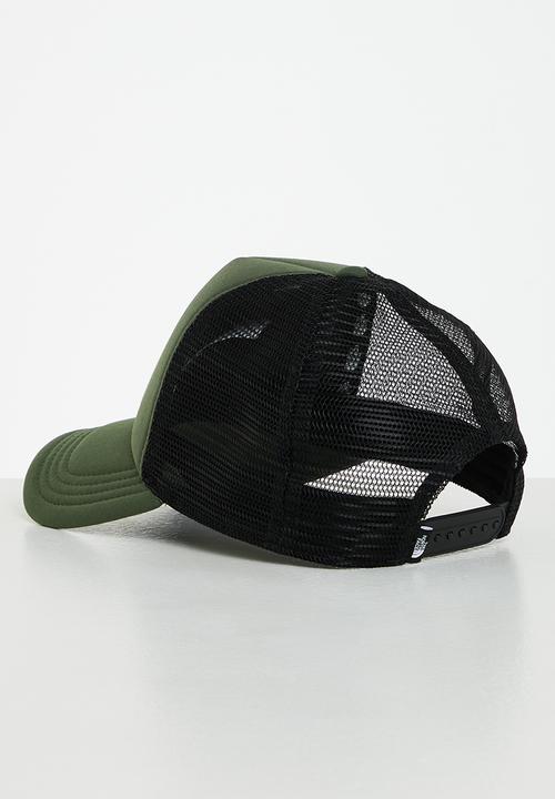 The North Face - Tnf logo trucker cap - thyme