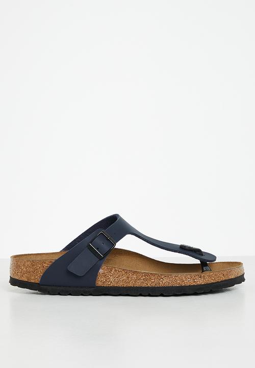 Birkenstock - Gizeh birko-flor narrow - blue