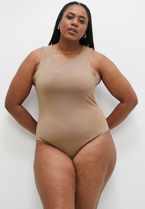 Superbalist - Basic bodysuit - cumin
