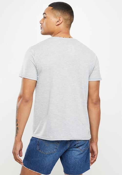 Holmes Bro's - Low rider short sleeve tee - dirty grey melange