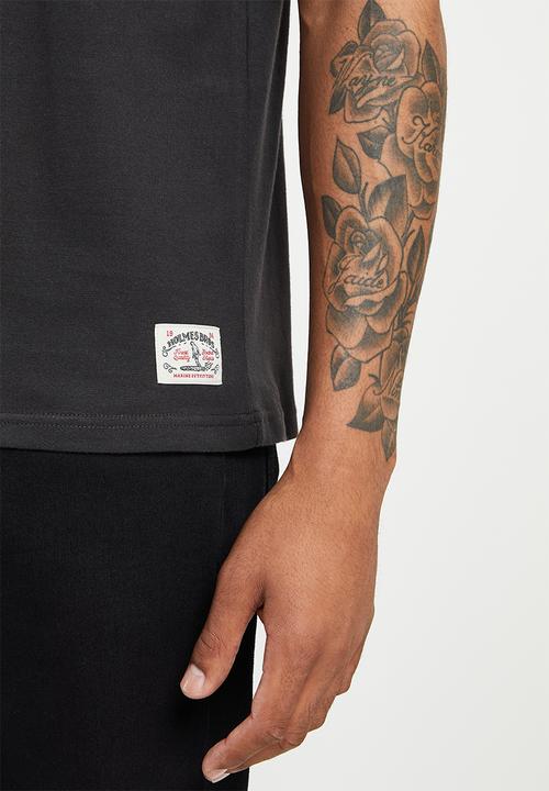 Holmes Bro's - Brothers short sleeve tee - black bean