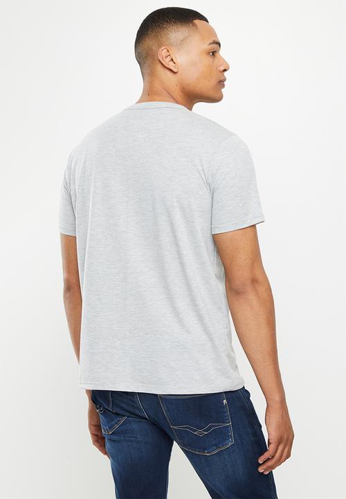 Holmes Bro's - Brothers short sleeve tee - dirty grey melange