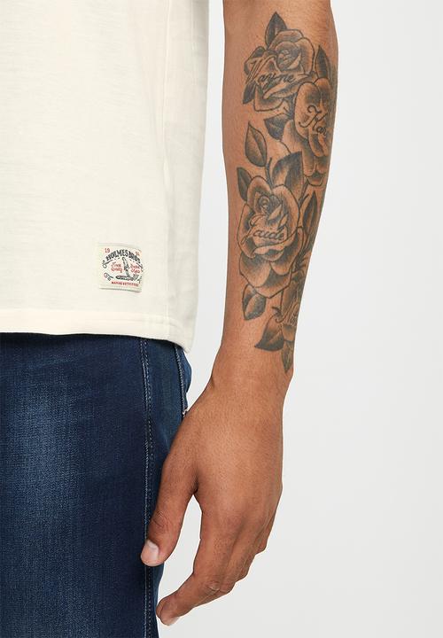 Holmes Bro's - Protect our sea life short sleeve tee - cloud dancer
