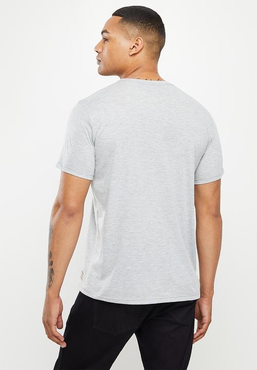 Holmes Bro's - Heavy metal short sleeve tee - dirty grey melange