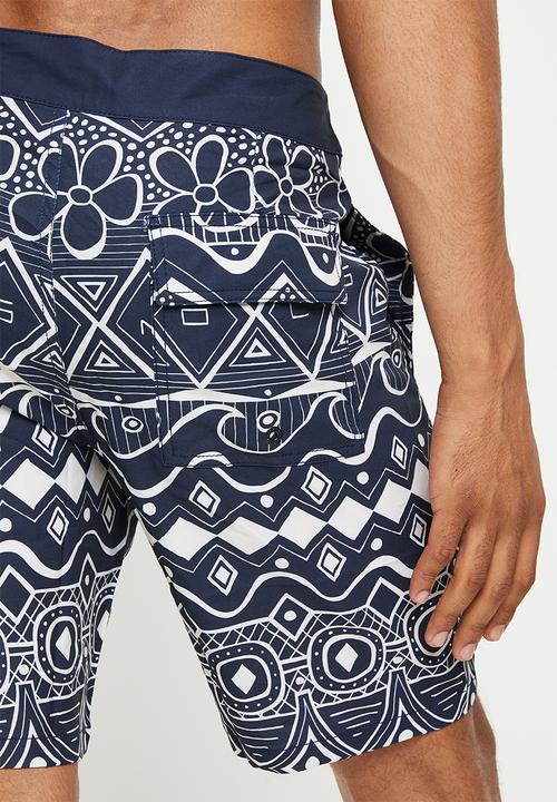 Holmes Bro's - Aztech boardshort - dark navy