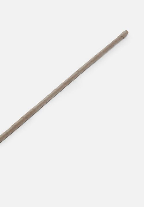 H&S - Feathers on stem - grey