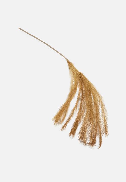 H&S - Feathers on stem - wheat