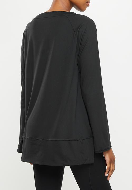 PUMA - Maternity studio bell sleeve top - puma black