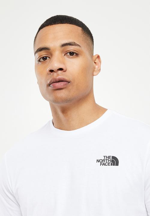 The North Face - M short sleeve redbox celebration tee - tnf white