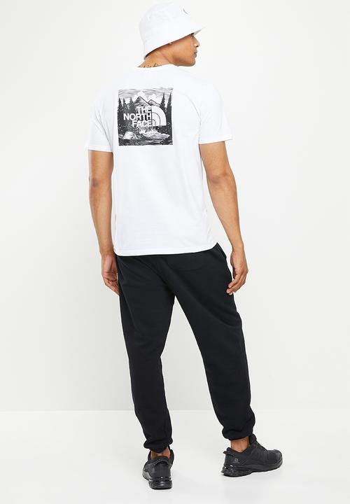 The North Face - M short sleeve redbox celebration tee - tnf white