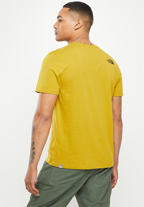 The North Face - M short sleeve easy tee - mineral gold