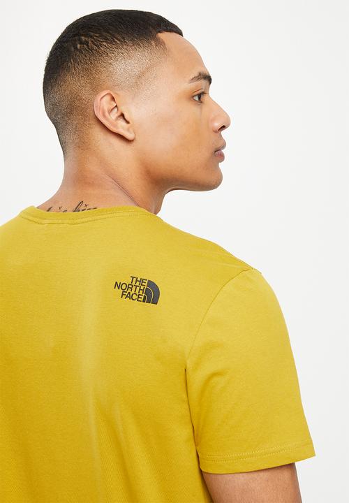 The North Face - M short sleeve easy tee - mineral gold