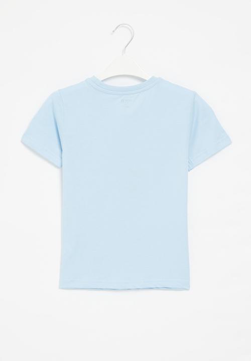 POLO - Boys printed short sleeve tee - light blue
