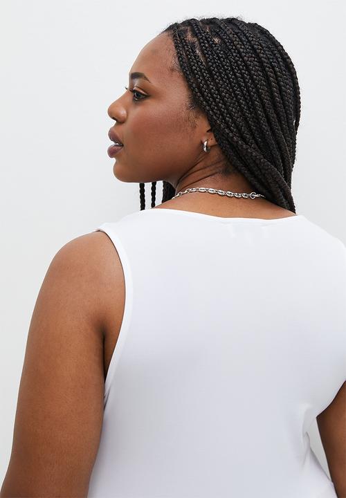 Superbalist - 2 Pack scoop neck vest - black & white