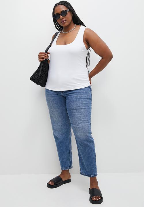 Superbalist - 2 Pack scoop neck vest - black & white
