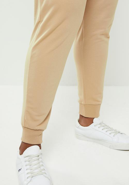 POLO - Plus demi track pant - camel