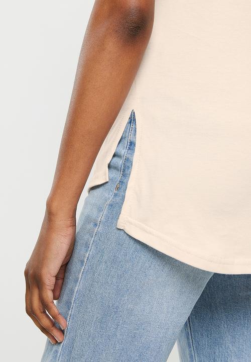 Fox - Boundary short sleeve tee - bone