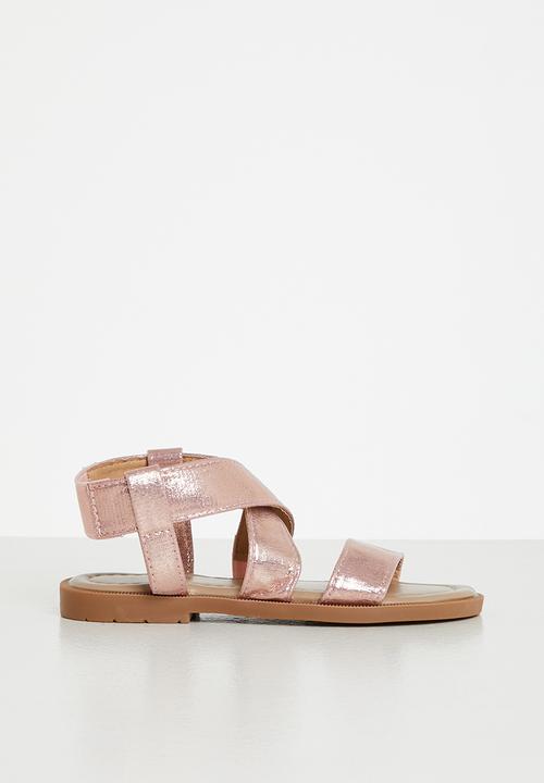 Pop Candy - Girls metallic sandal - pink