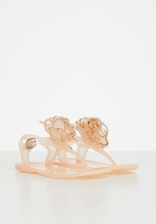 Pop Candy - Girls sandal with rose - pink