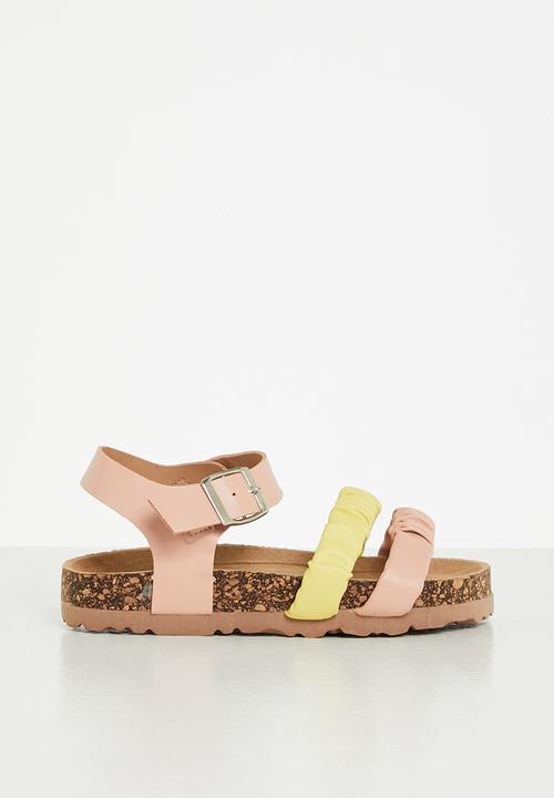 Pop Candy - Girls colourblock sandal - pink